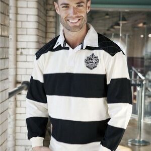 Men's Long Sleeve Made of 100% Cotton. Official  Guinness Rugby Shirt  Size XL